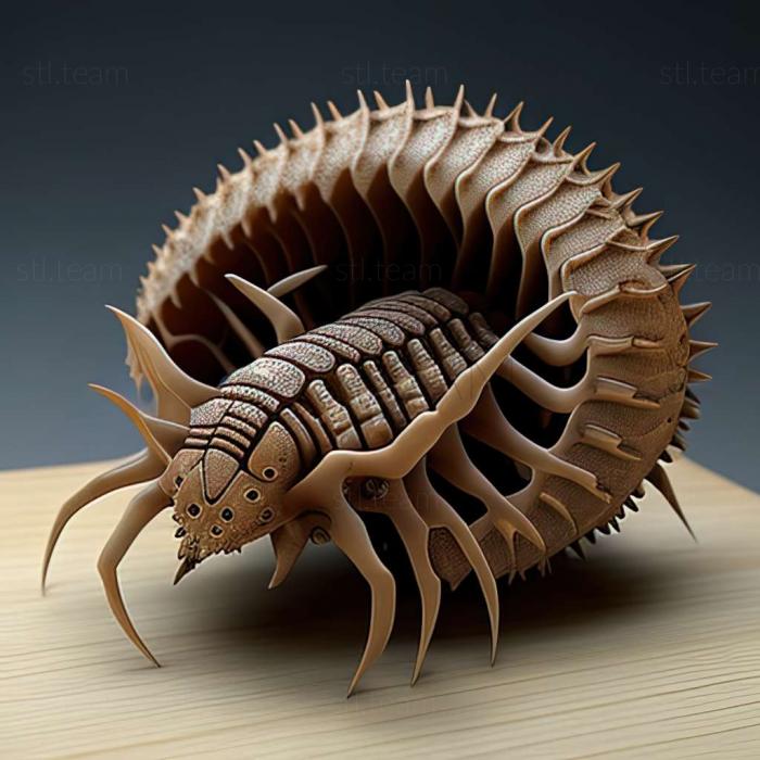 3D модель Scolopendra cretica (STL)